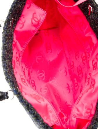 Chanel Large Tweed Ligne Cambon Tote
