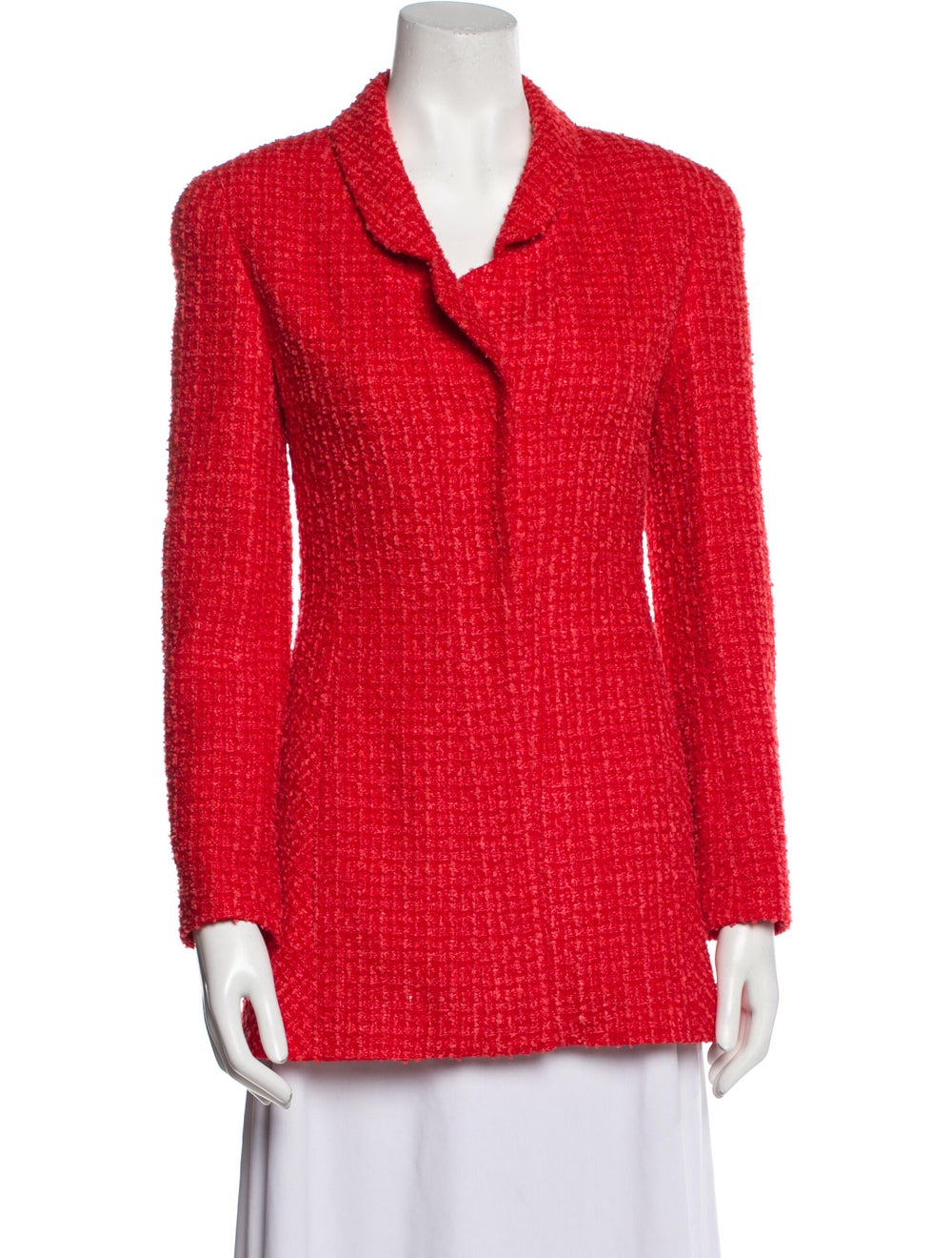 Chanel Vintage 1994 Faux Fur Jacket Gem