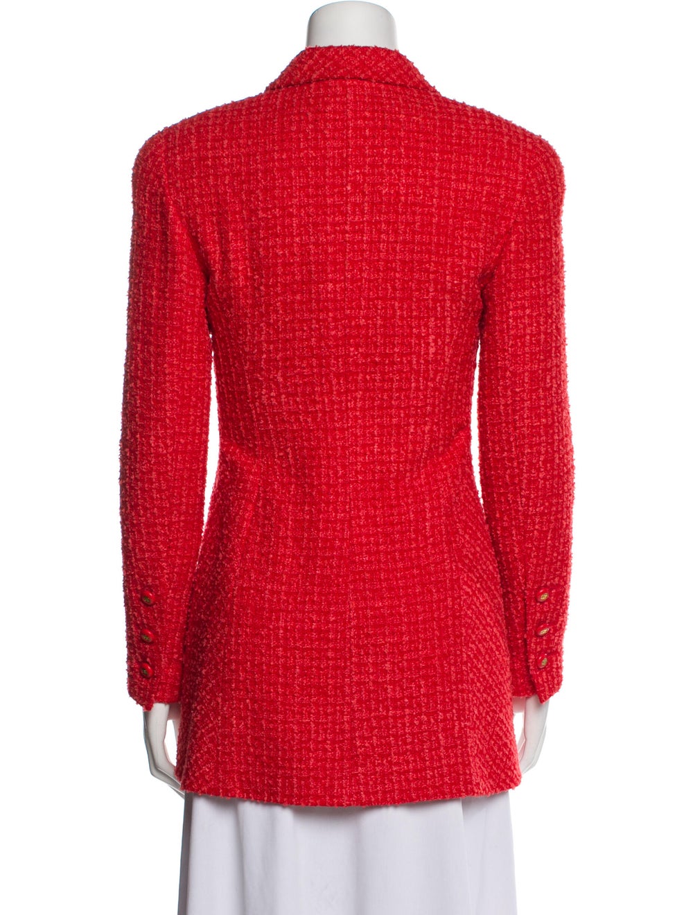 Chanel Vintage 1994 Faux Fur Jacket Gem