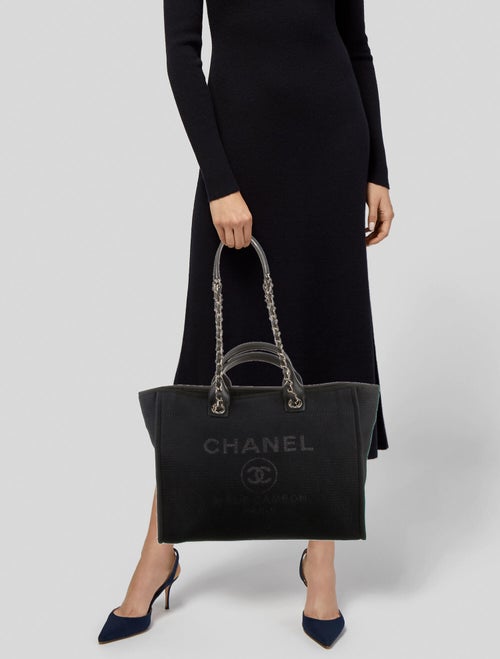 Chanel 2022 Medium Deauville Shopping Tote