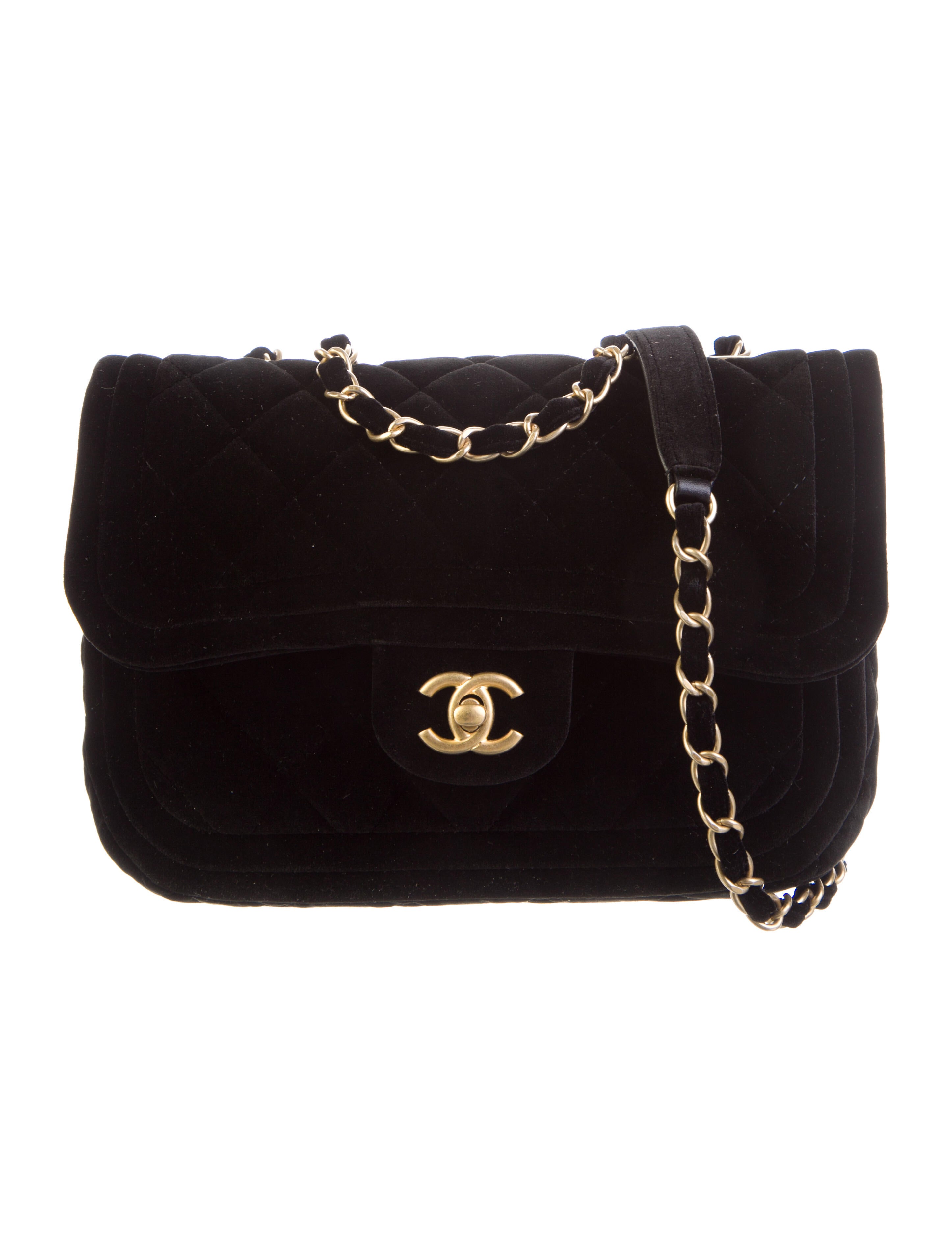 Chanel 2016 CC Doublesided Crossbody Bag Black Crossbody Bags