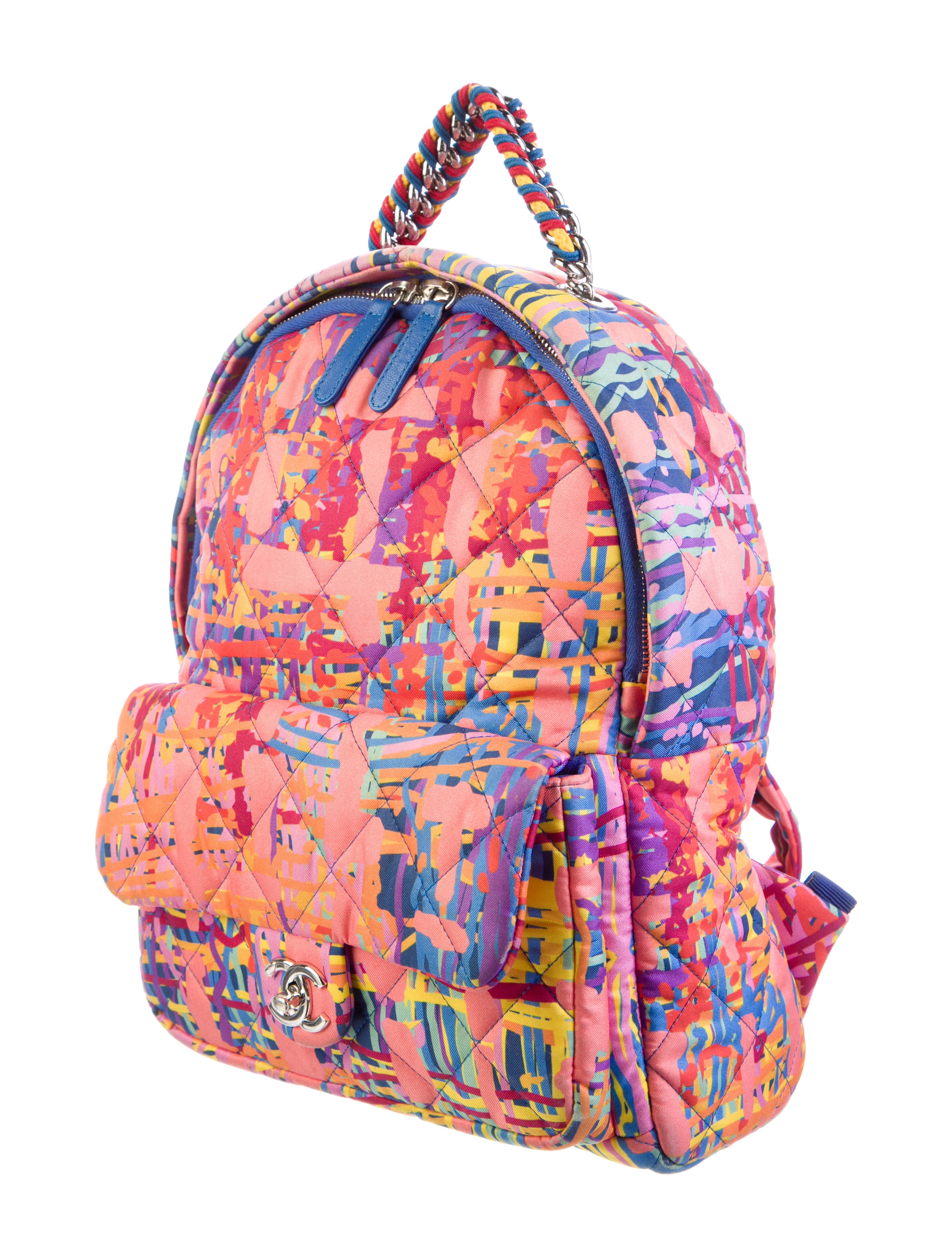 Chanel Graffiti Etoile Backpack w/ Tags Grey Backpacks, Handbags