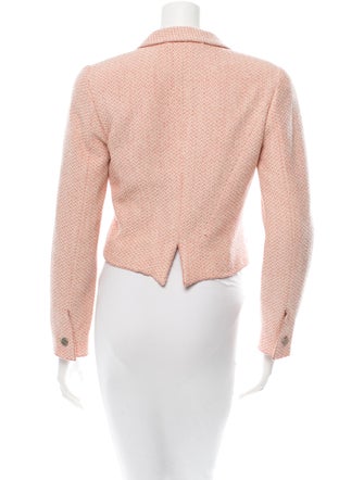 Chanel Pattern Knit Jacket