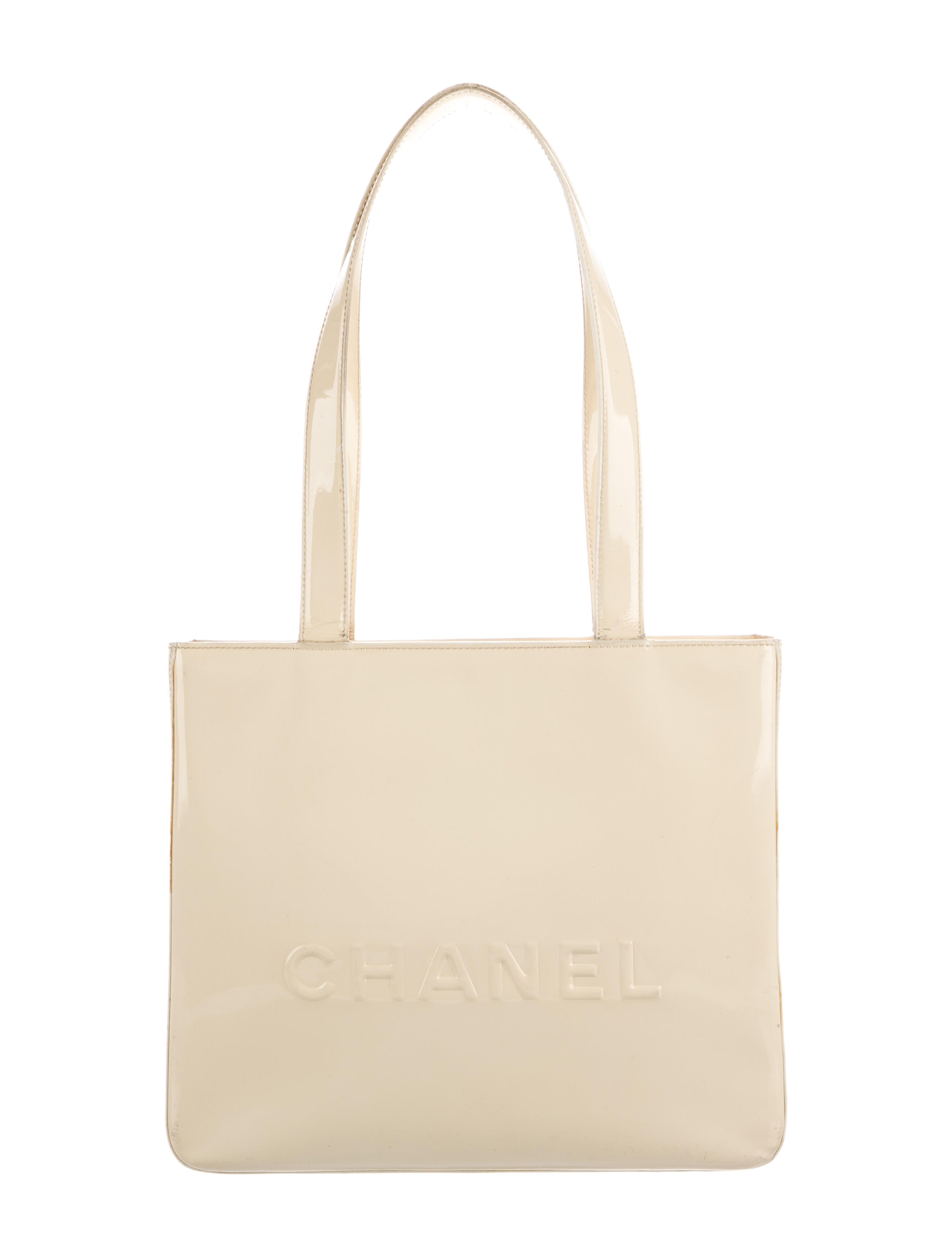 Chanel Vintage Patent Tote Bag