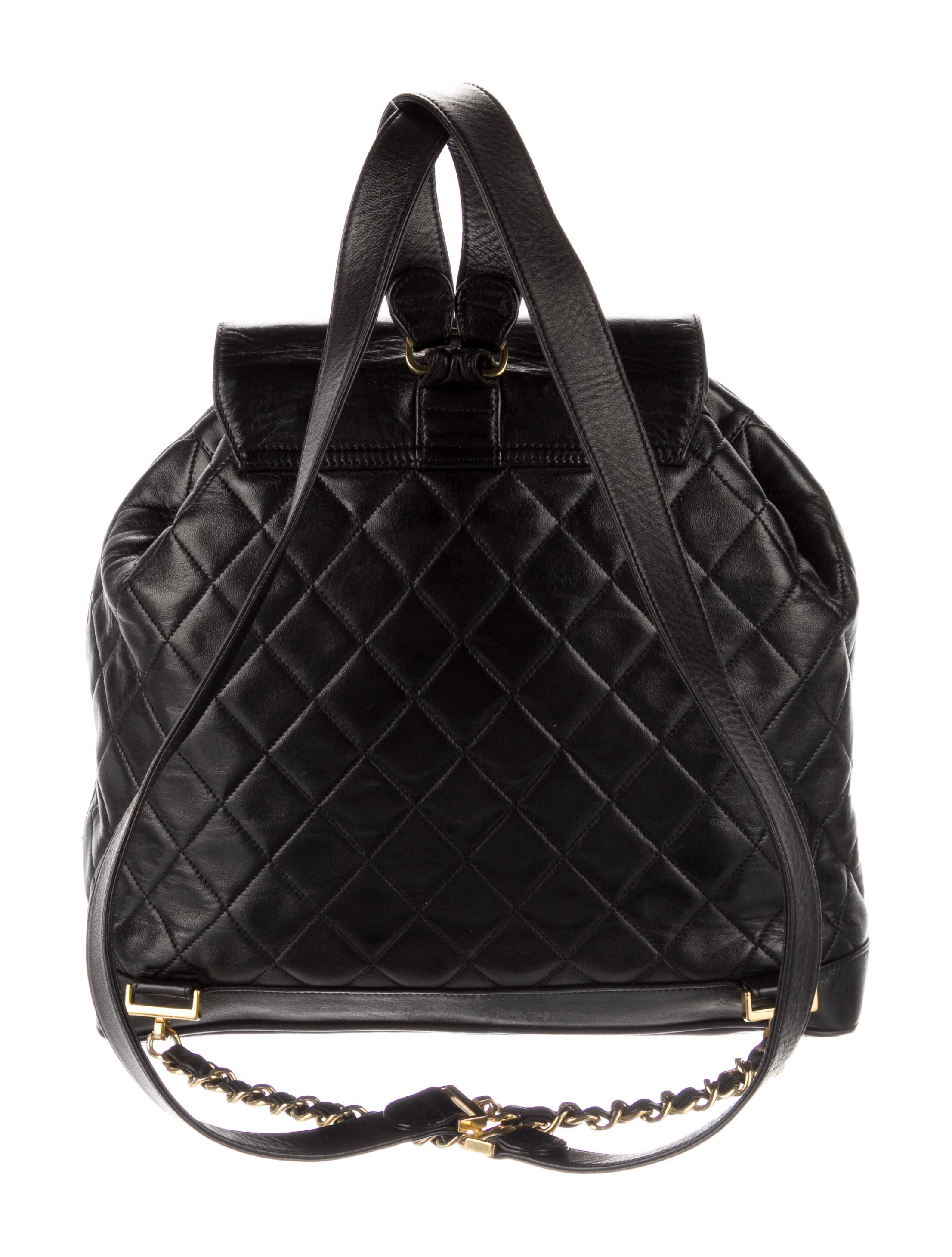 Chanel Vintage Quilted Backpack