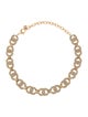 Chanel 2021 Strass CC Choker Necklace