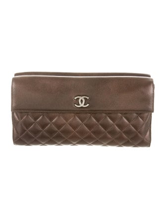 Chanel Quilted Clutch On Chain