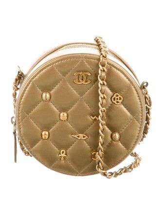 Chanel Paris-New York Egyptian Amulet Round Bag