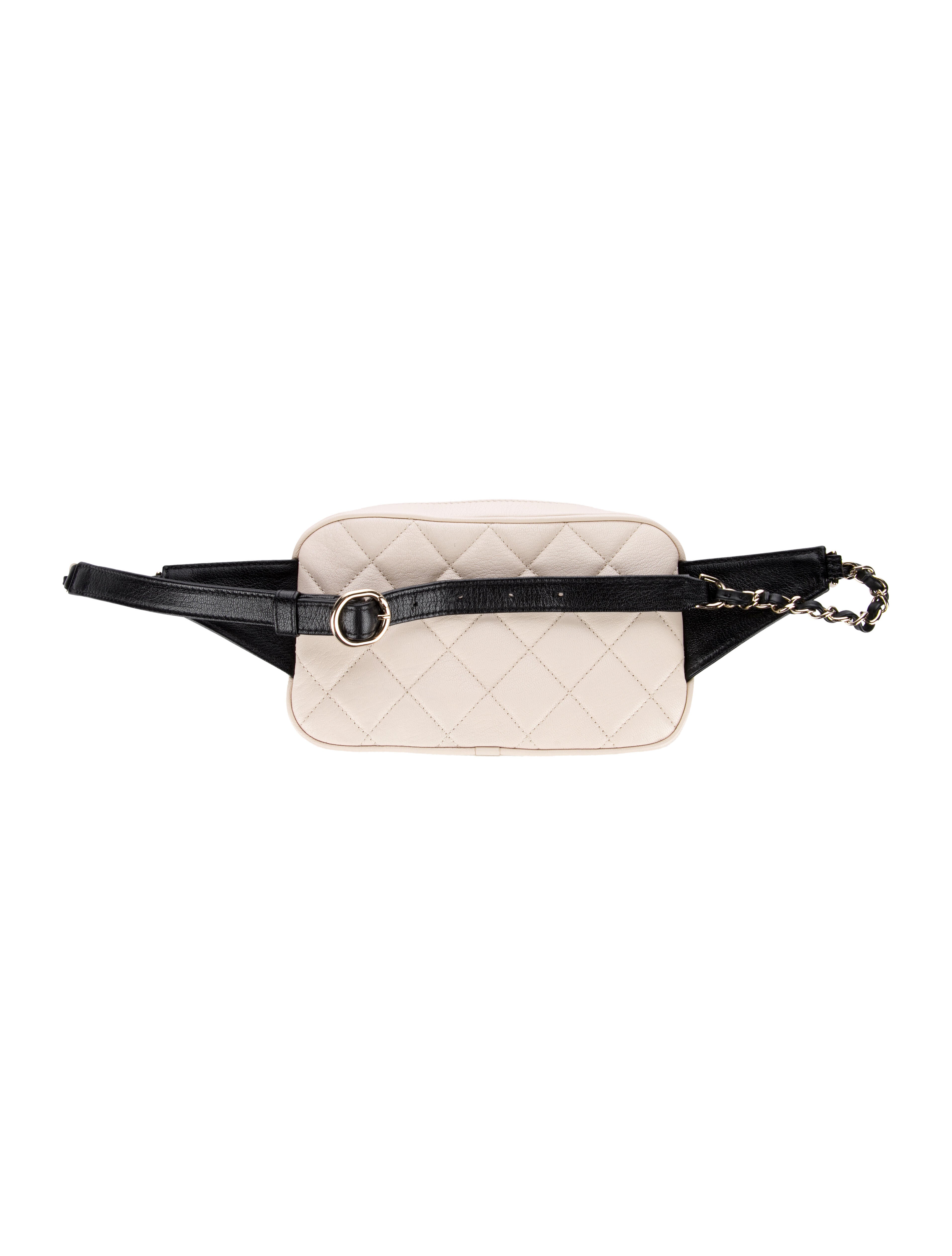 Chanel 2020 In & Out Waist Bag Neutrals Waist Bags, Handbags CHA813280 The RealReal