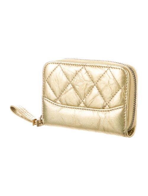 Chanel Gabrielle O-Coin Purse Interlocking CC Logo Coin Pouch