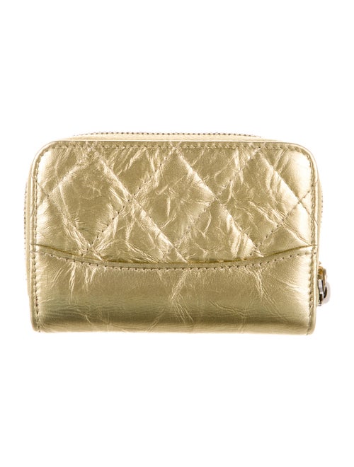 Chanel Gabrielle O-Coin Purse Interlocking CC Logo Coin Pouch