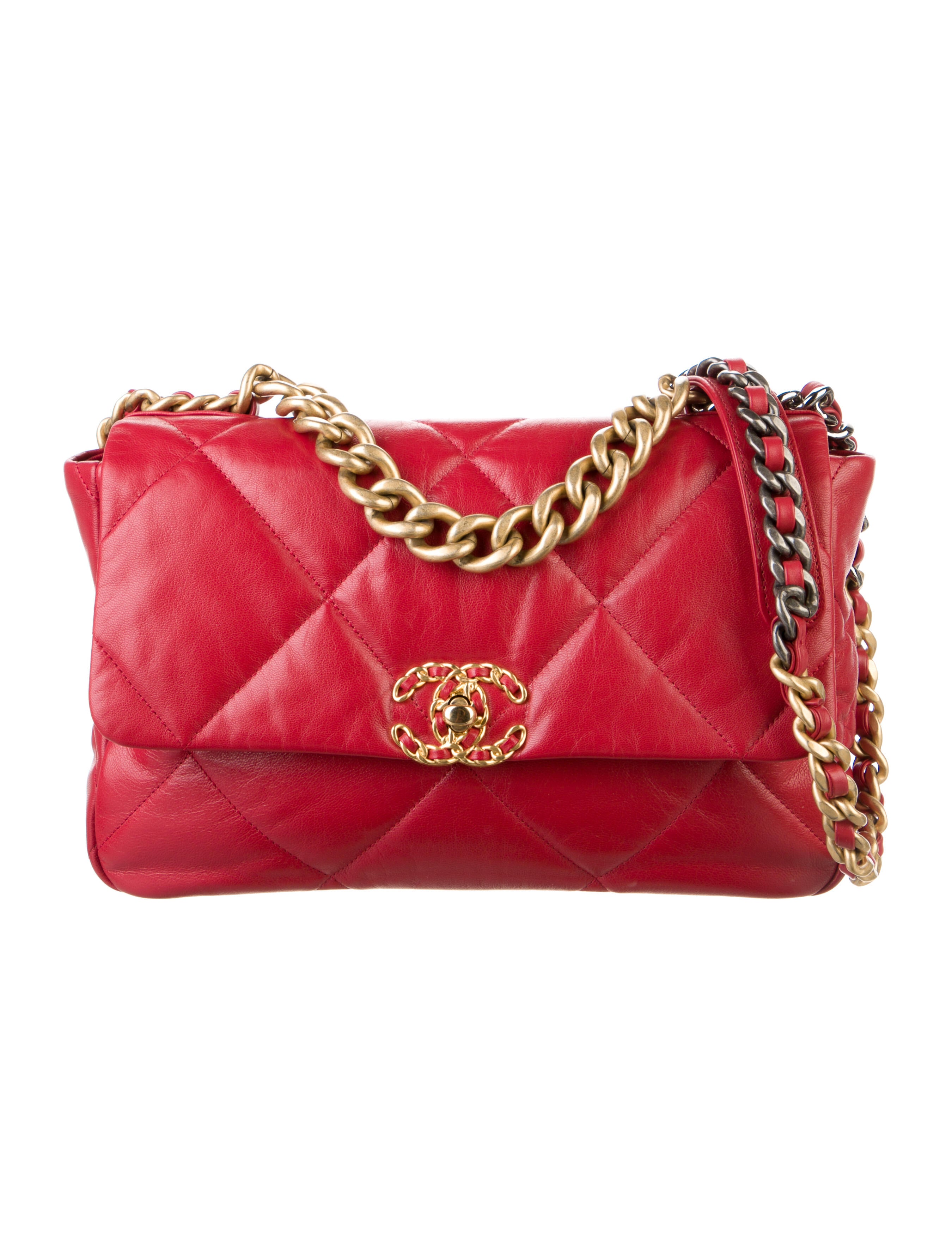 Chanel Quilted Large Boy Bag Red Shoulder Bags, Handbags CHA110472