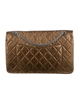 Chanel Metallic Reissue 227 Double Flap Bag