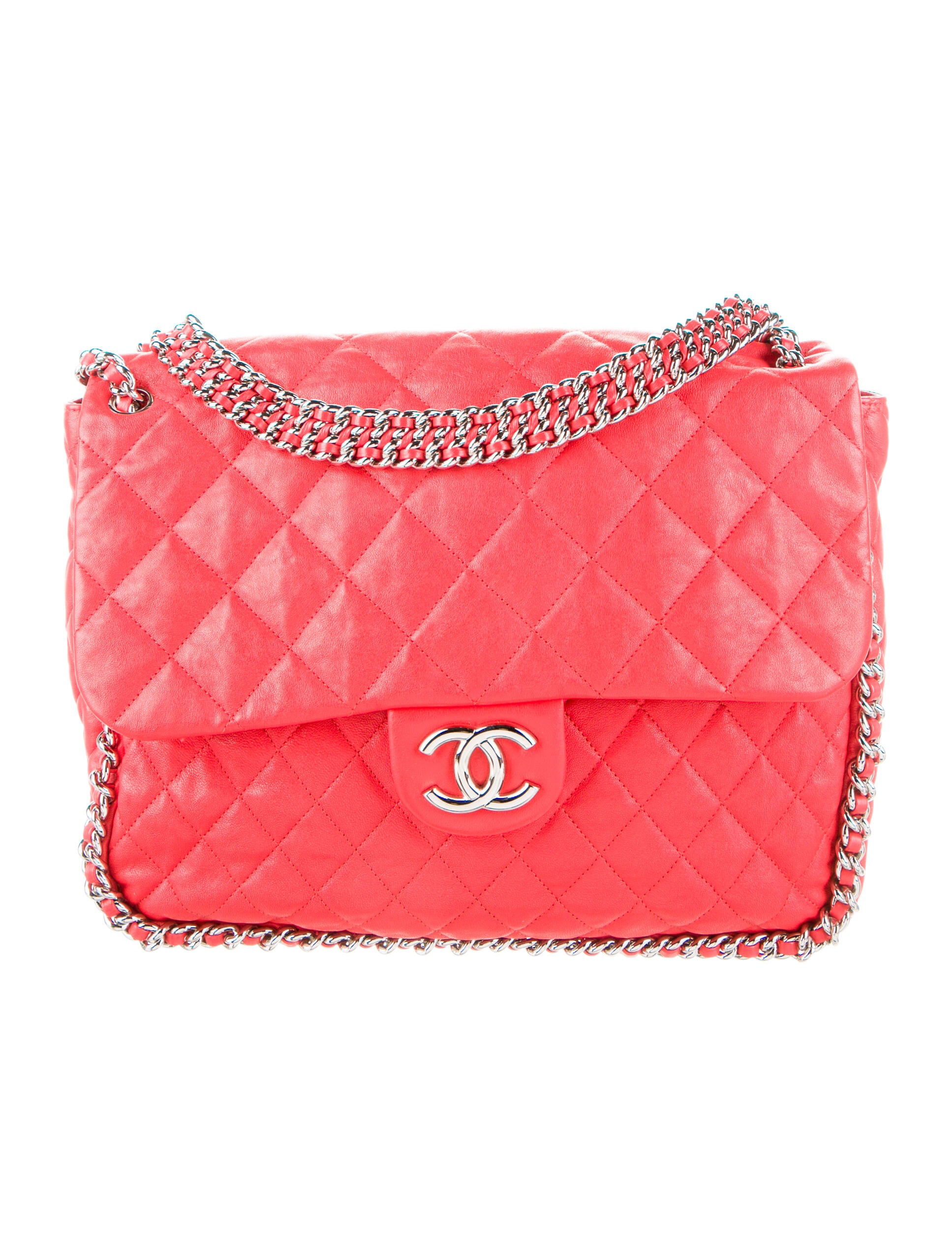 Chanel Quilted Large Boy Bag Red Shoulder Bags, Handbags CHA110472