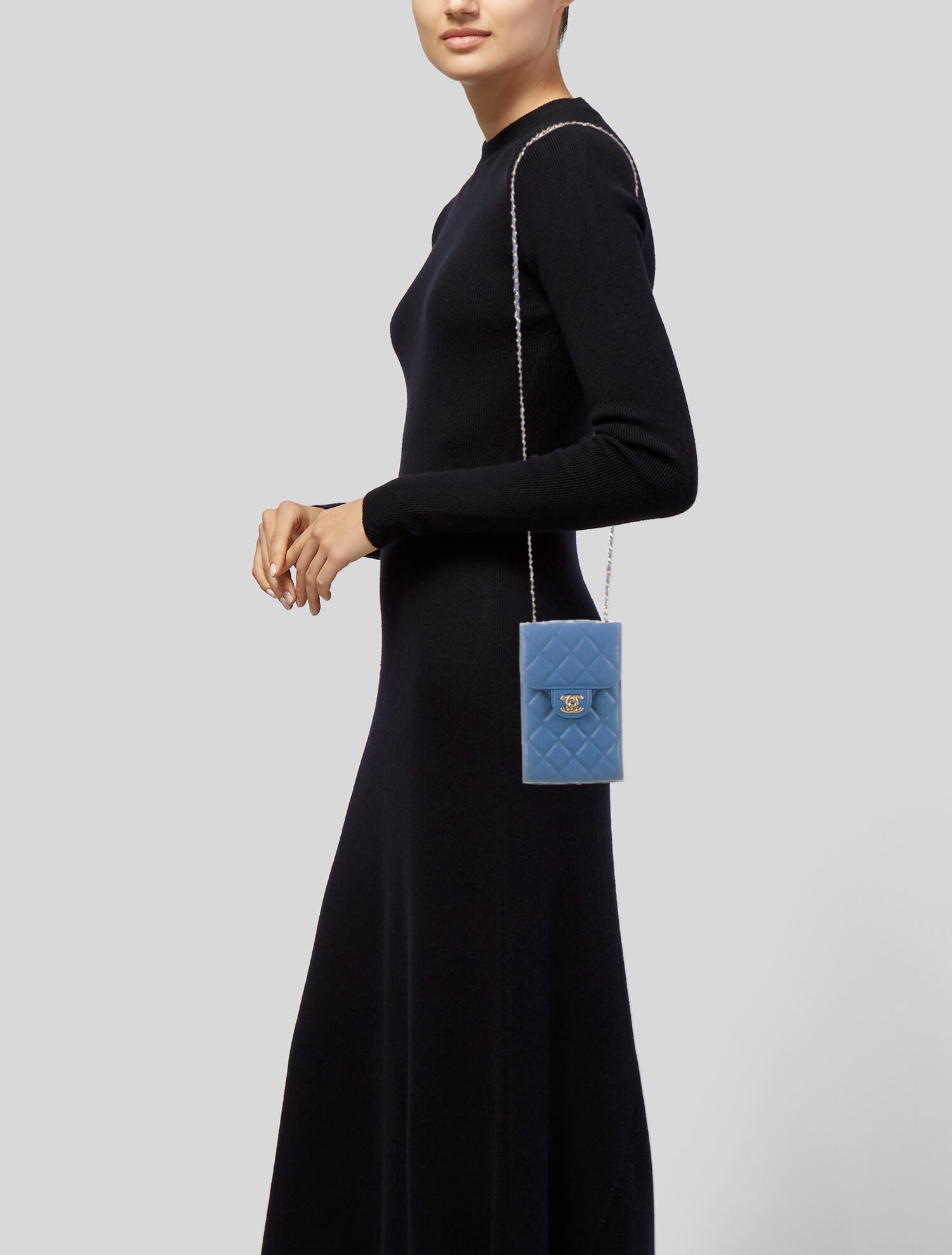 Chanel Classic Phone Holder Crossbody