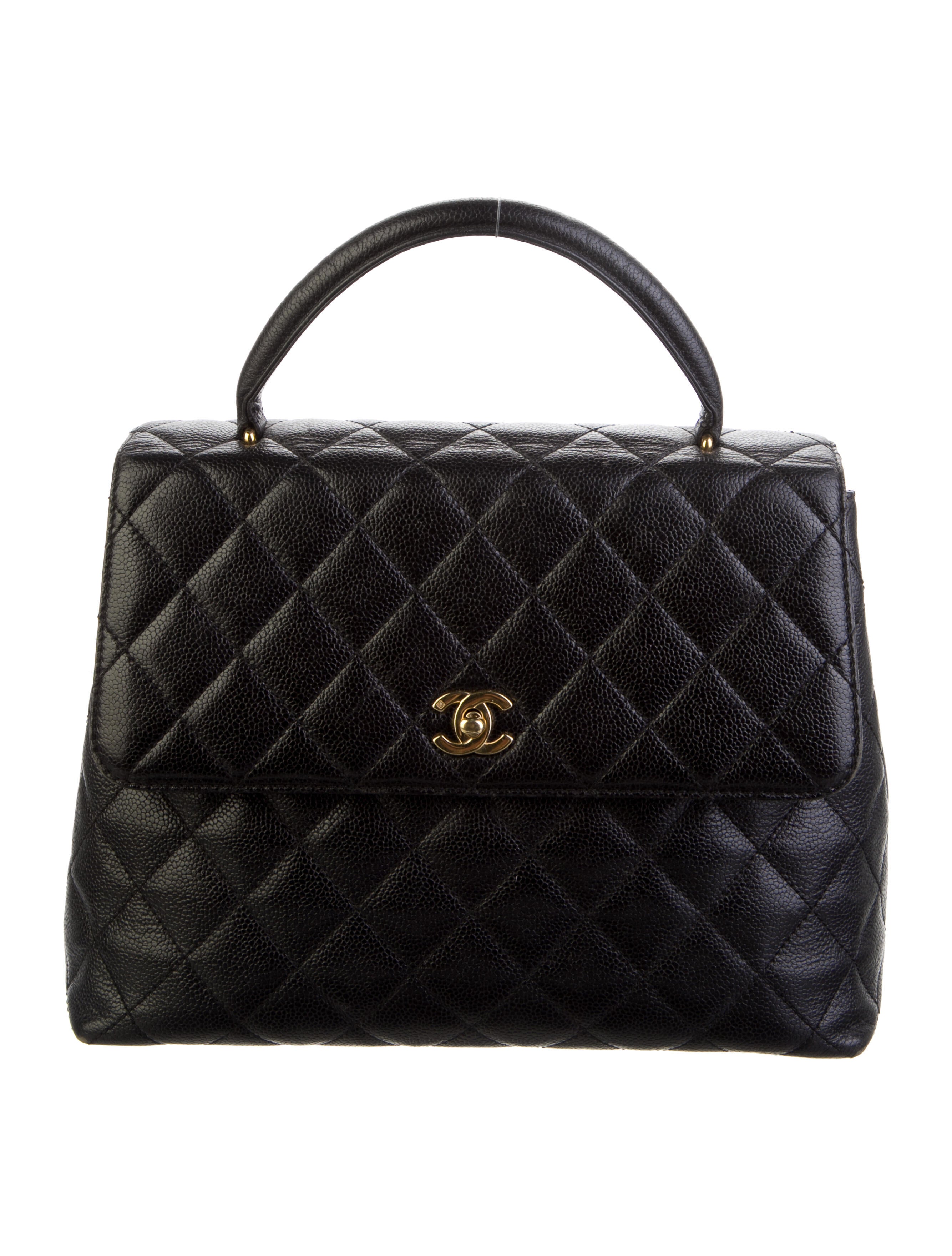 Chanel 2023 Mini Coco Handle Bag Black Handle Bags, Handbags CHA840044 The RealReal