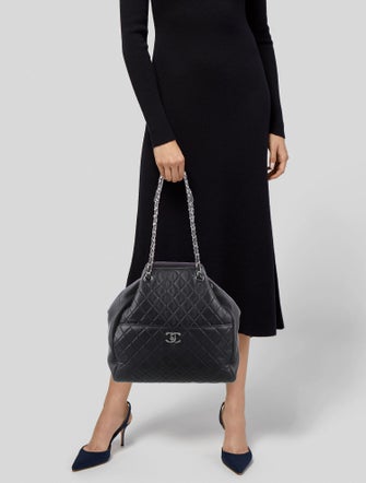Chanel Timeless Quilted CC Bucket Bag