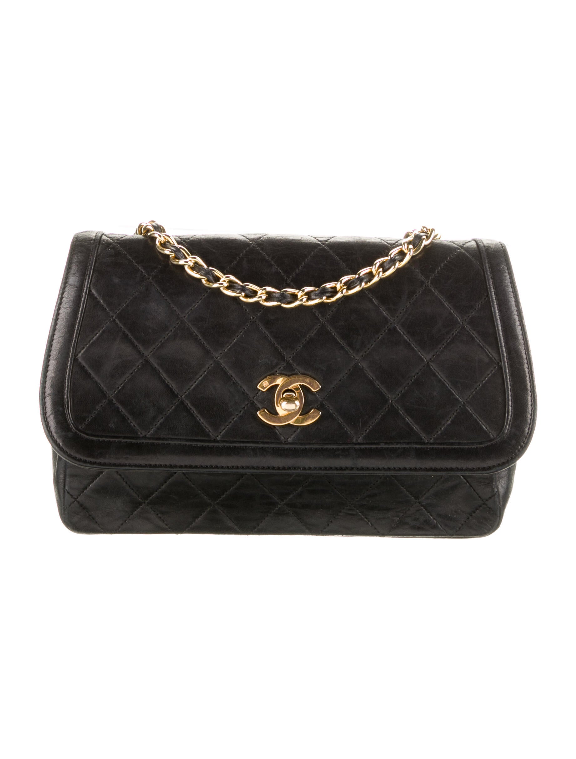 Chanel Classic Medium Sequin Double Flap Bag w/ Tags Black Shoulder