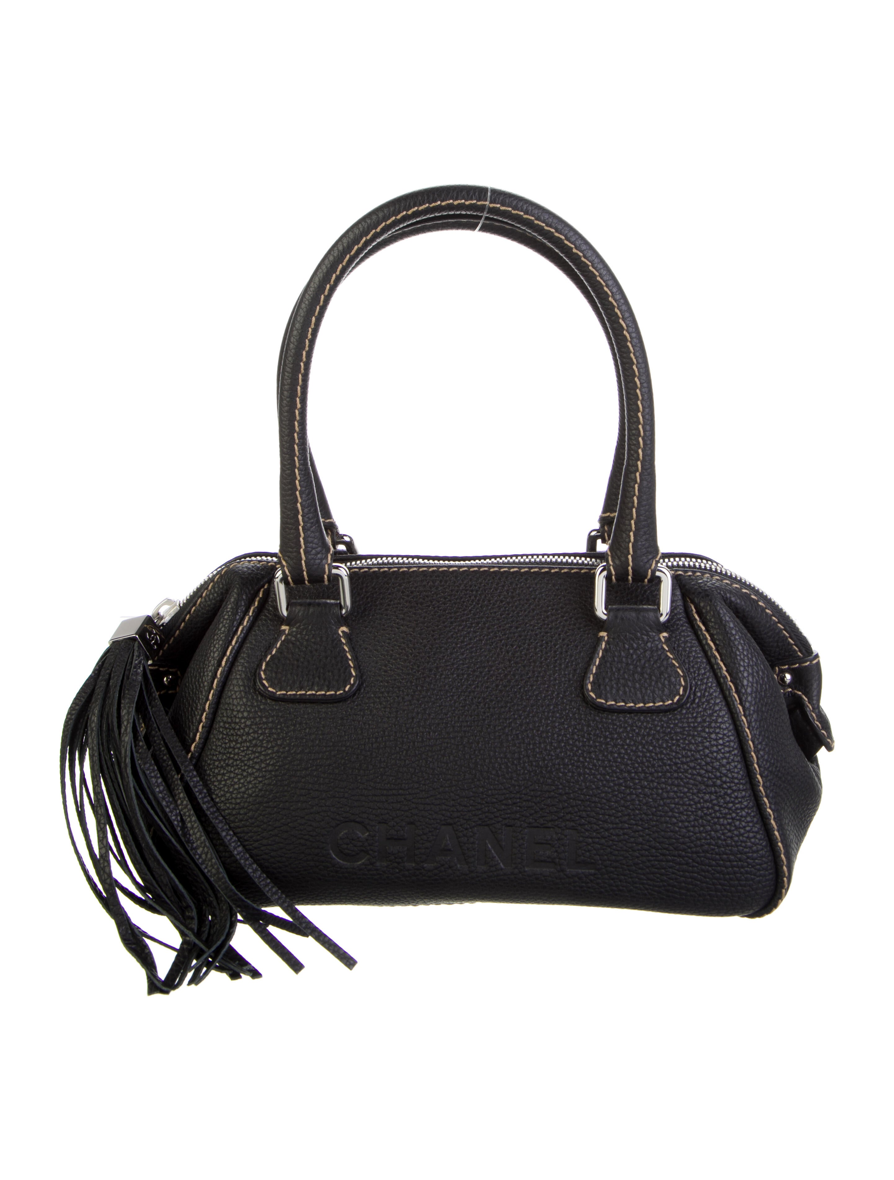 Chanel Brocade Flap Bag Black Shoulder Bags, Handbags CHA60971 The RealReal