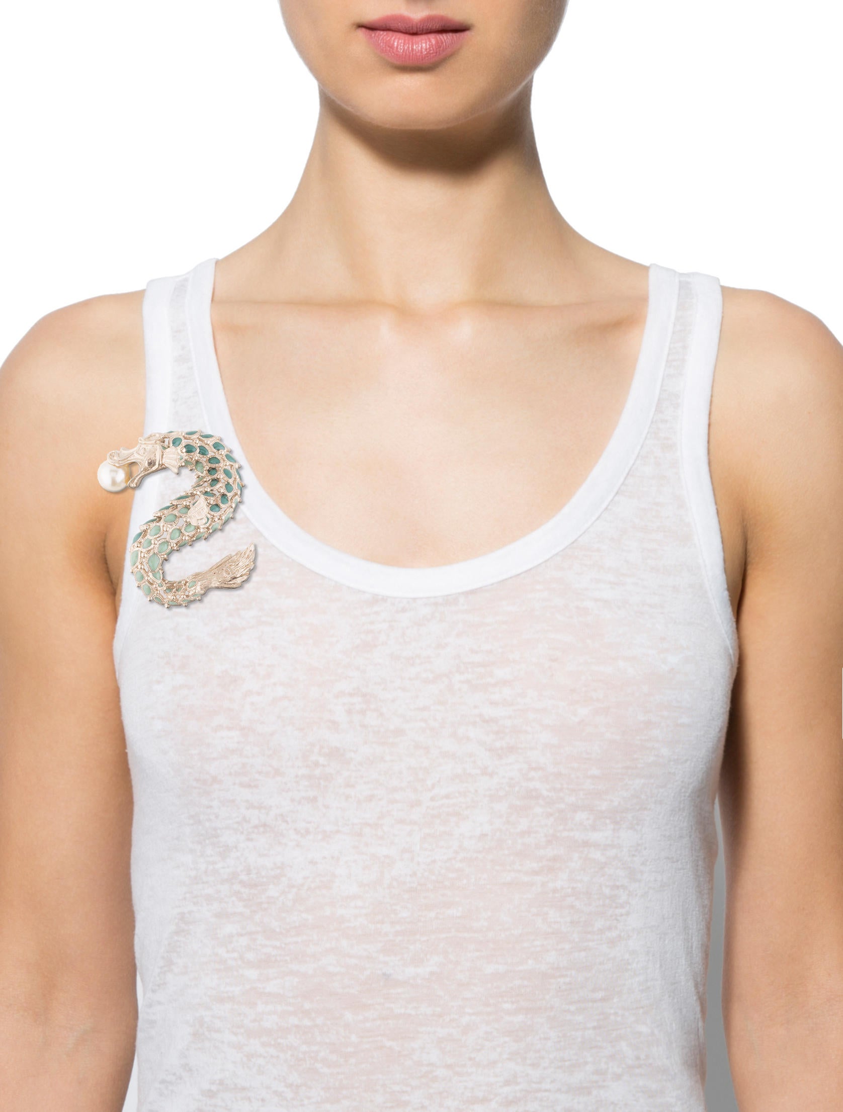 Chanel Chinese Dragon Brooch - Pin, Brooches - CHA83198 | The RealReal