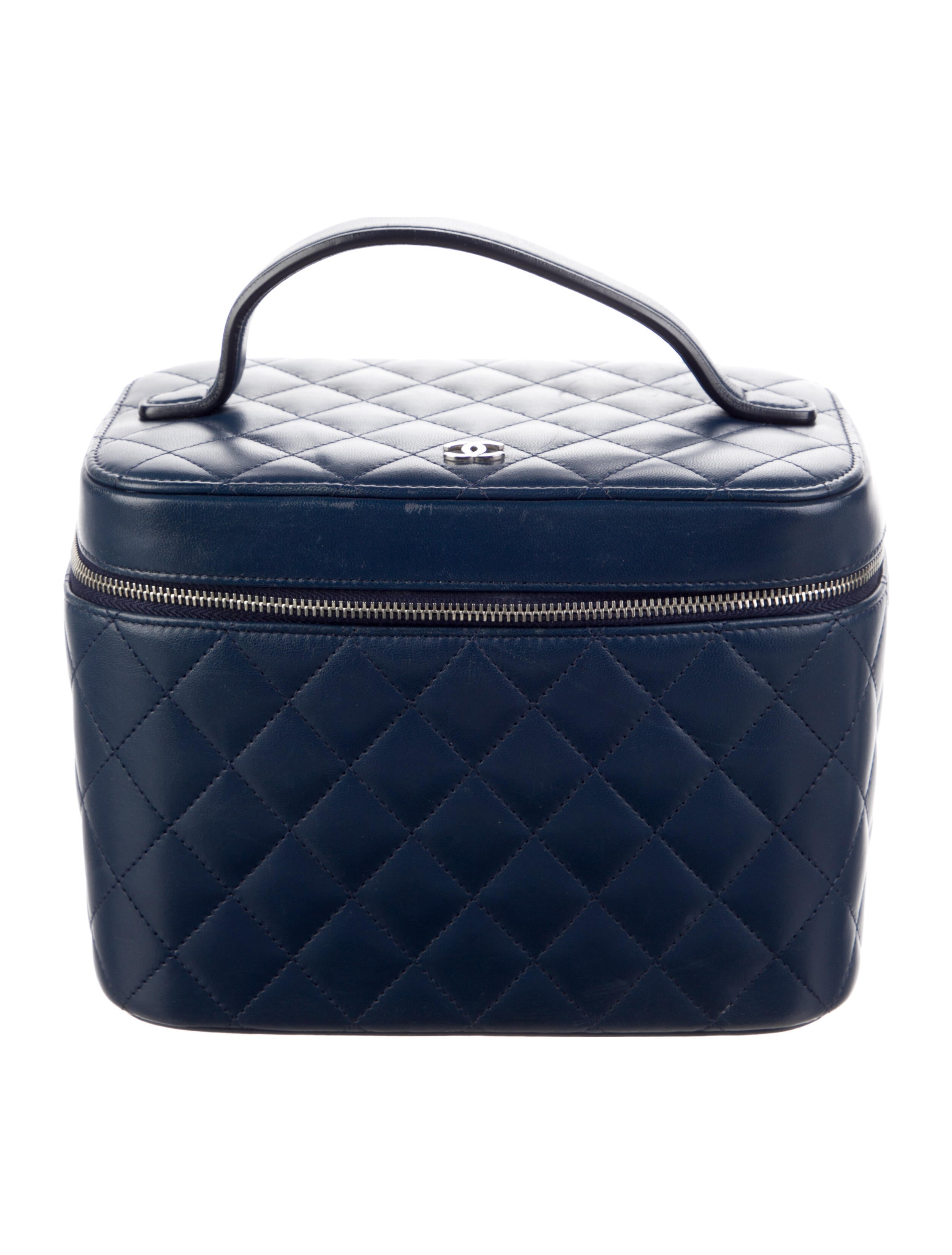Chanel Large Quilted CC Vanity Case