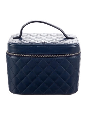 Chanel Large Quilted CC Vanity Case