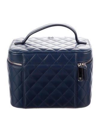 Chanel Large Quilted CC Vanity Case