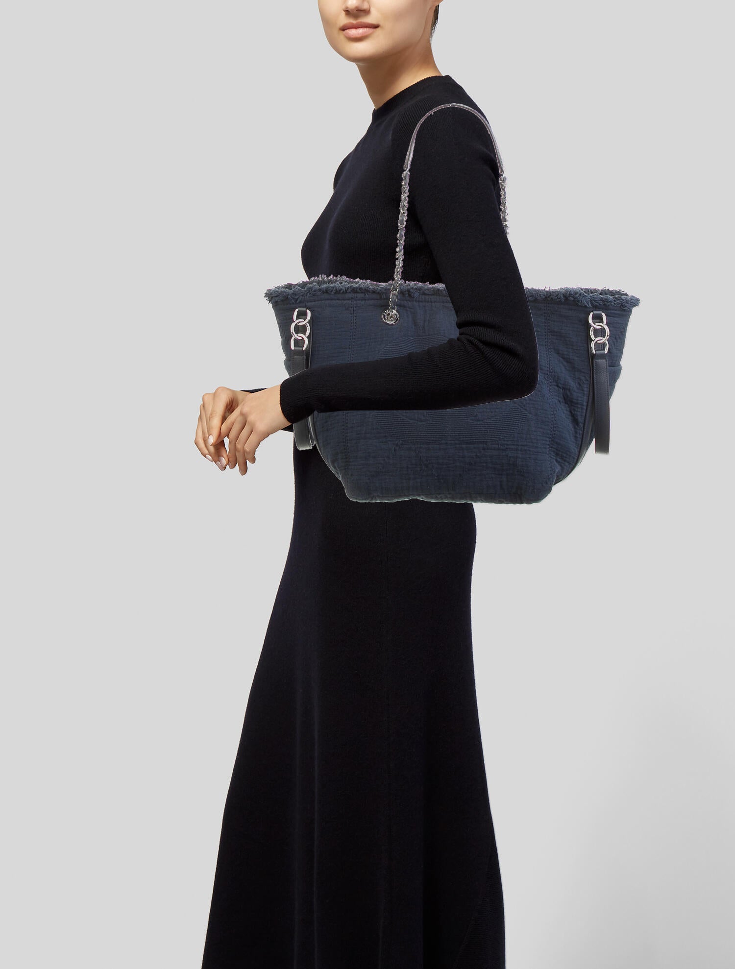 Chanel Tote in Aqua main image 1
