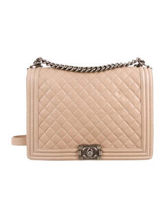 Chanel Large Quilted Boy Bag