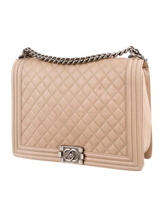 Chanel Large Quilted Boy Bag