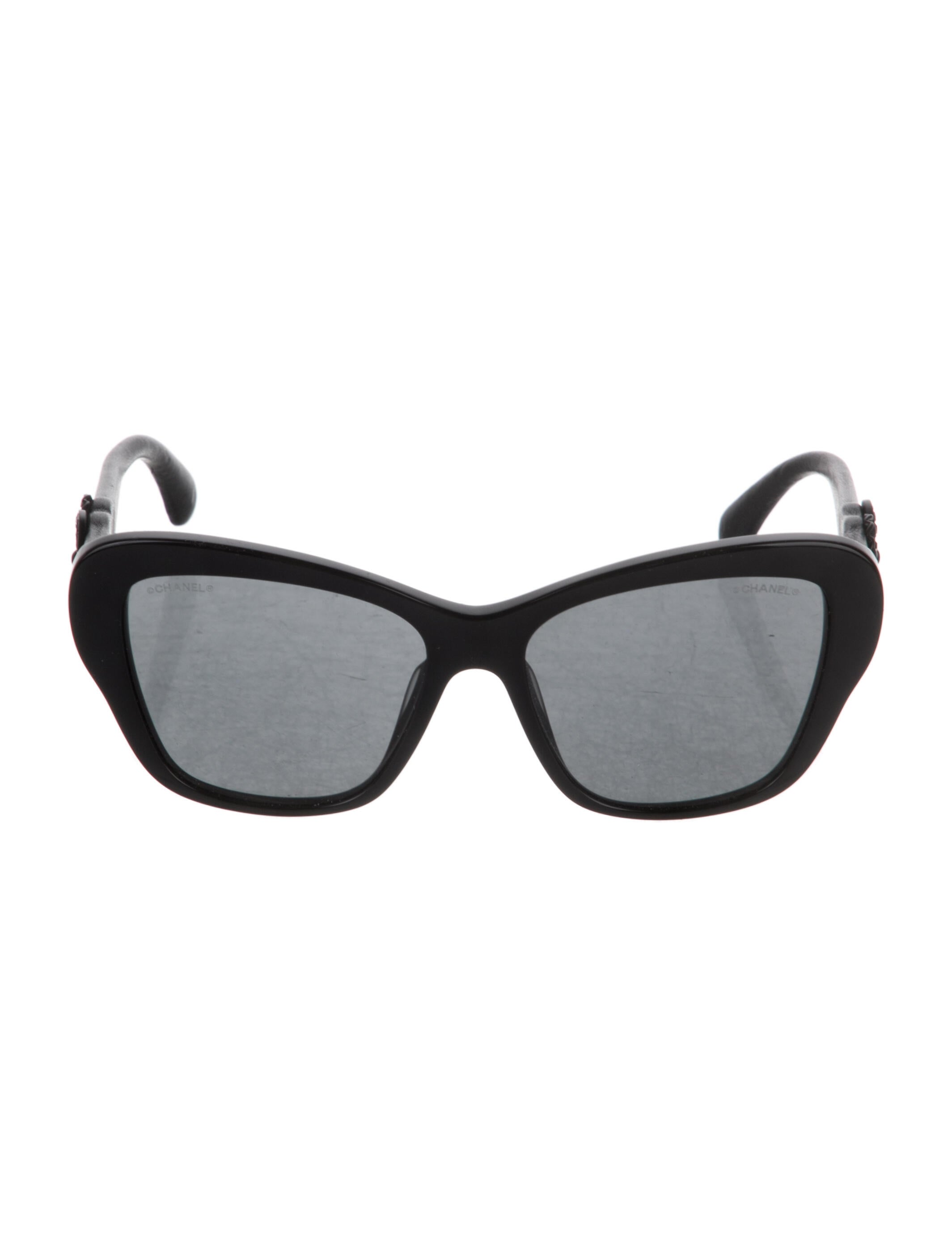 Chanel Sunglasses Black Sunglasses, Accessories CHA48680 The RealReal