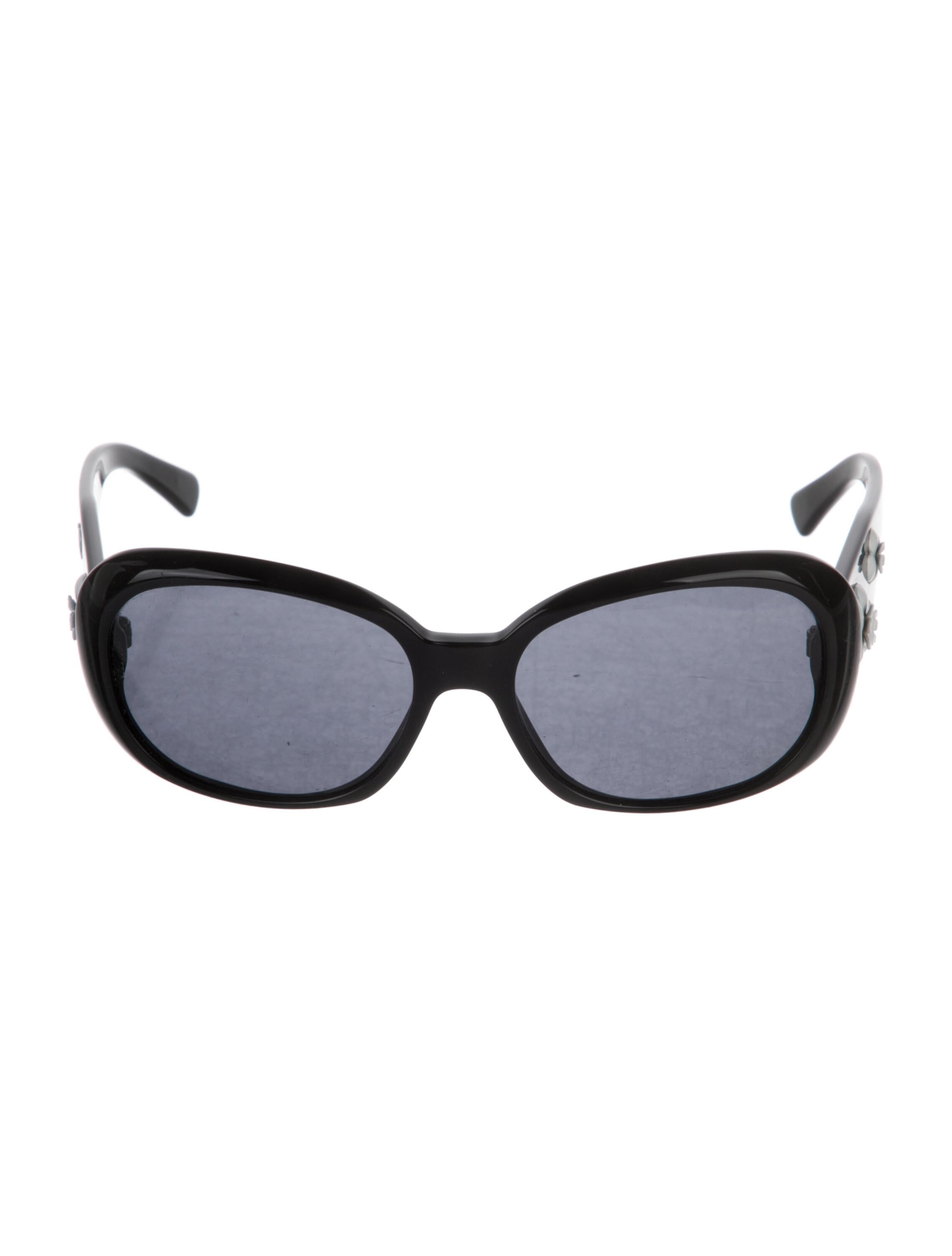 Chanel Sunglasses Black Sunglasses, Accessories CHA48680 The RealReal