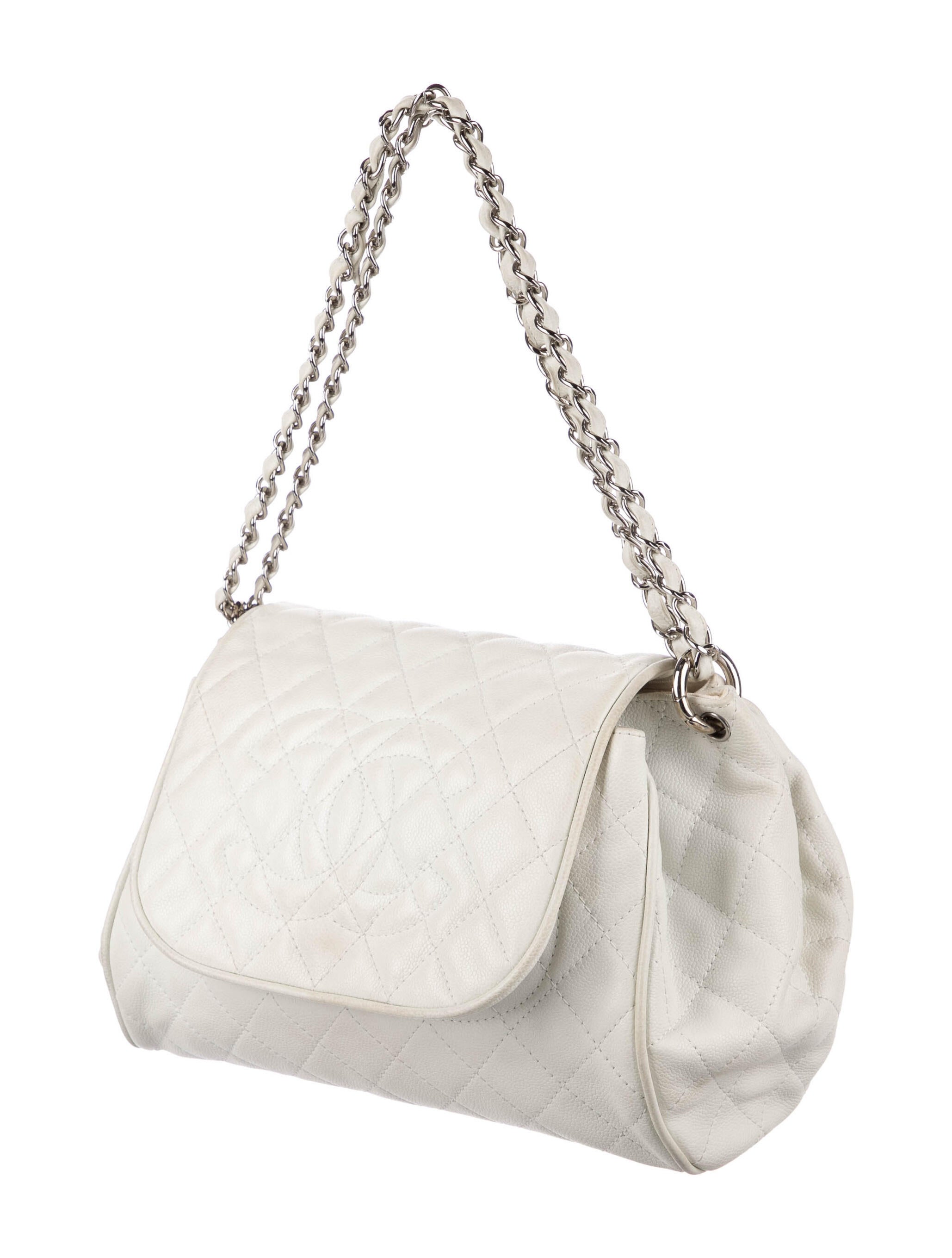 Chanel Timeless Accordion Flap Bag Neutrals Shoulder Bags, Handbags