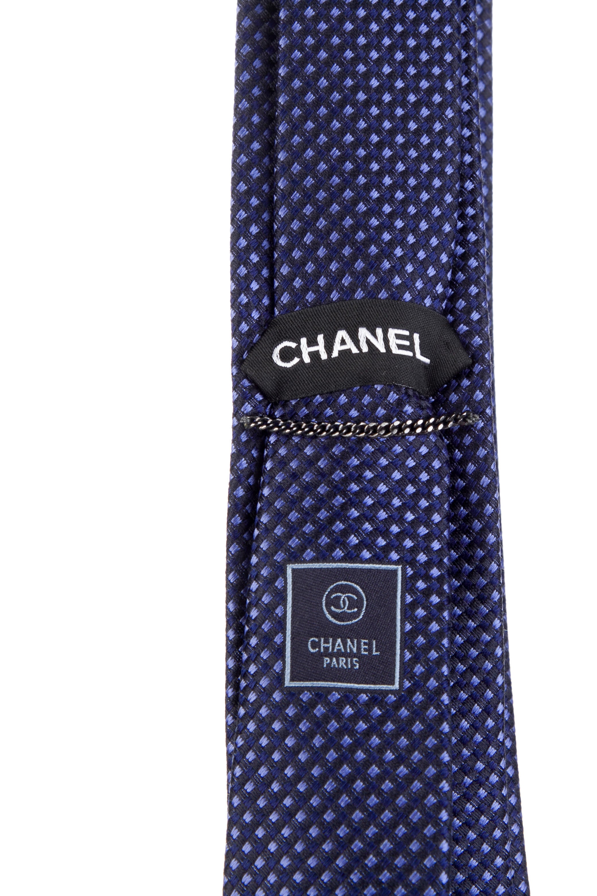 Chanel 2016 Silk Printed Tie