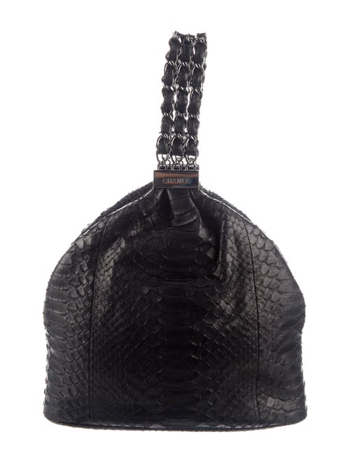 Chanel Python Rock & Chain Hobo