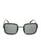 Chanel Chain-Link Accent Square Sunglasses