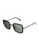 Chanel Chain-Link Accent Square Sunglasses