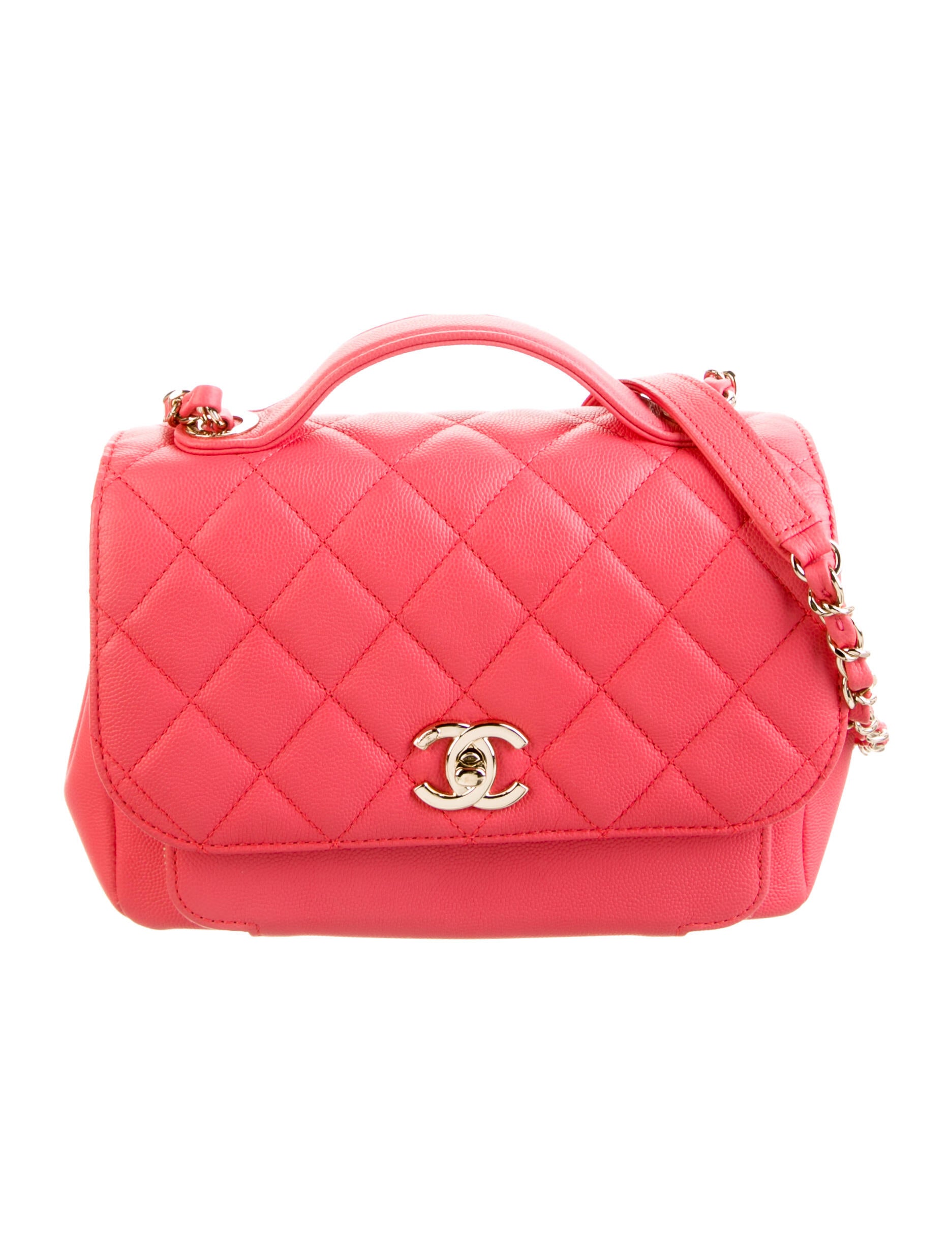Chanel Medium Business Affinity Flap Bag Pink Shoulder Bags, Handbags