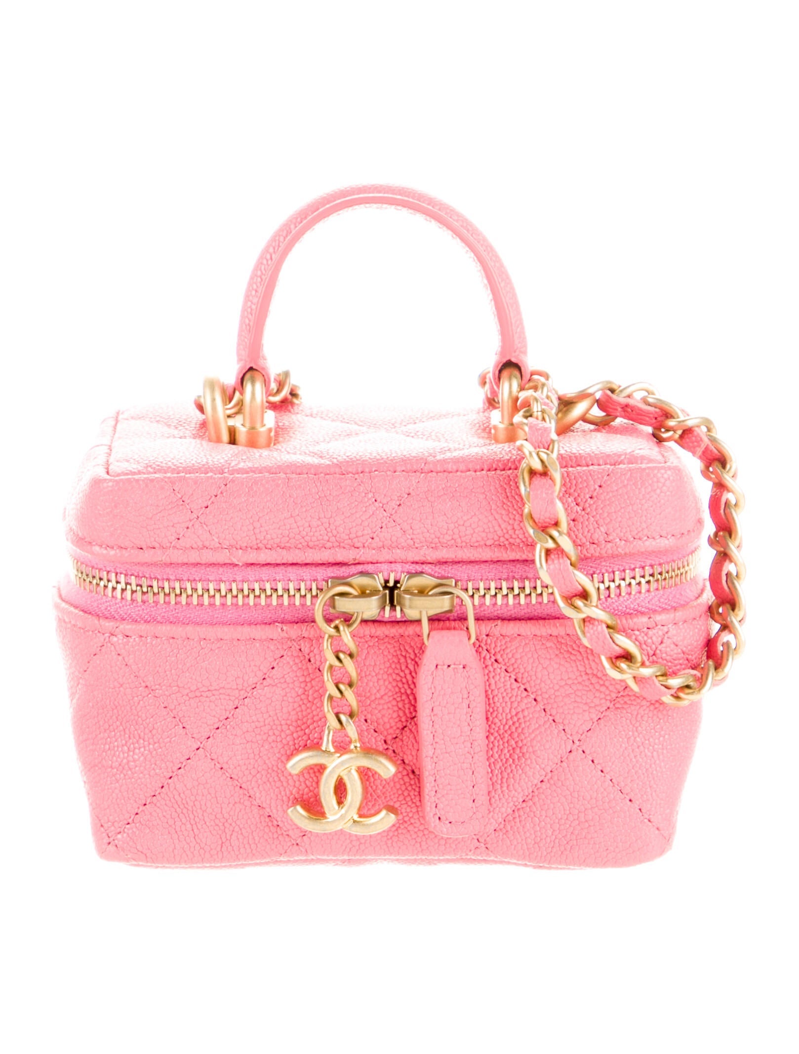 Chanel Classic Rectangular Mini Flap Bag Pink Mini Bags, Handbags