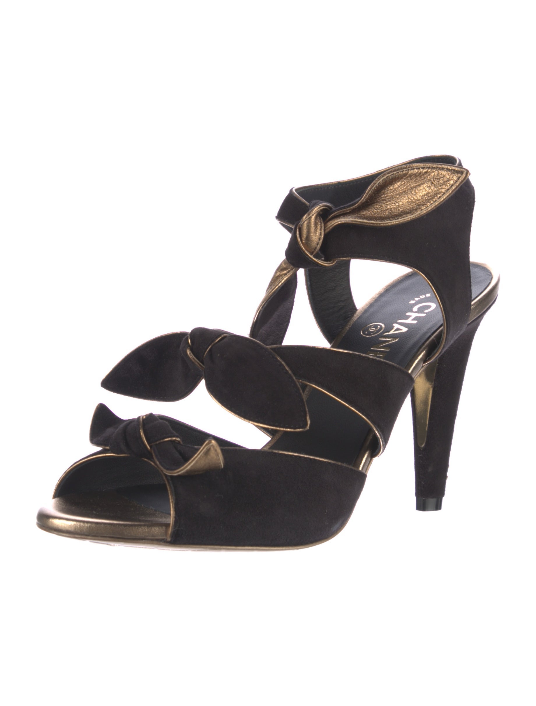 colorful chanel sandals