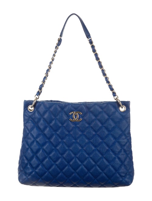 Chanel Quilted Caviar Easy Tote
