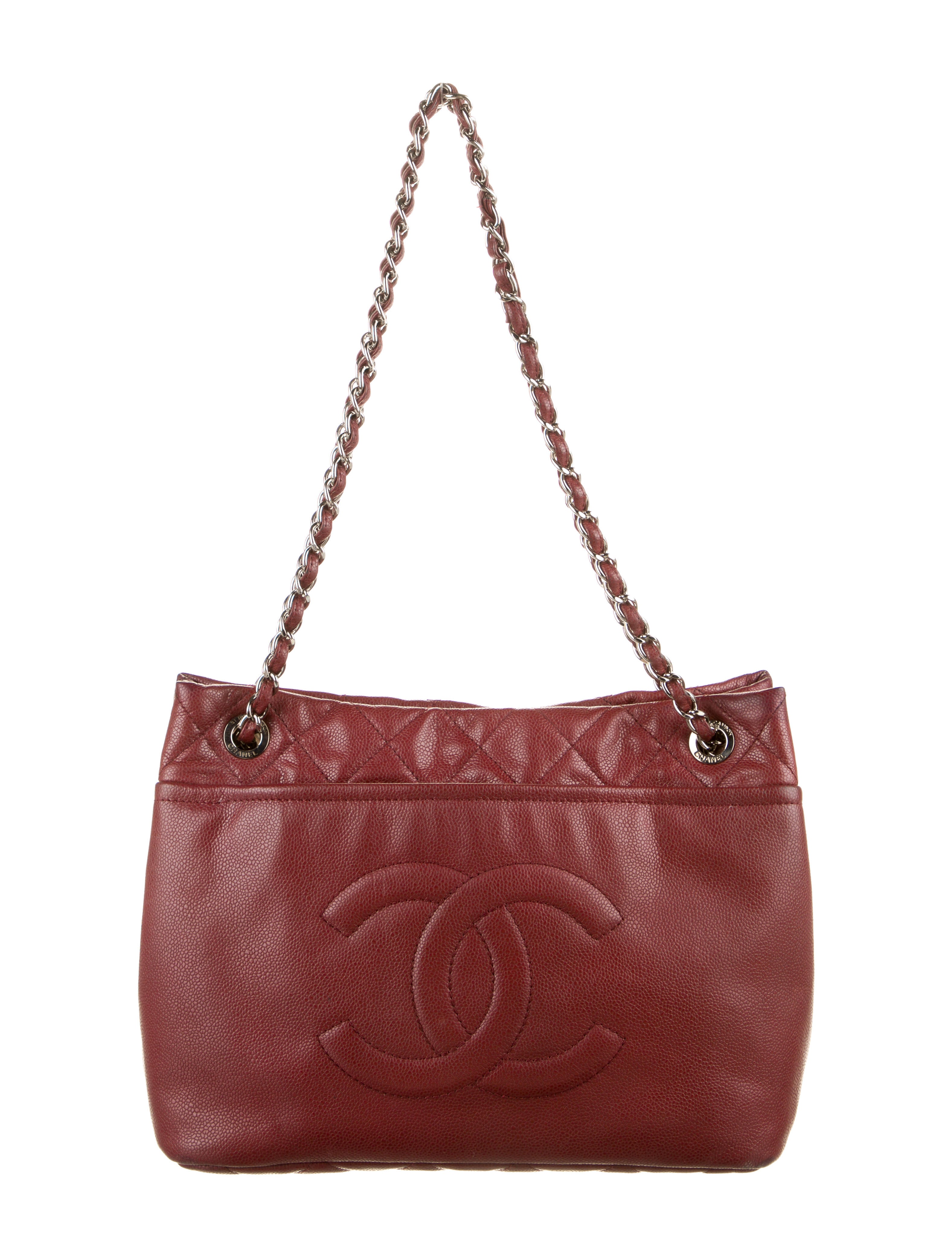 Chanel Grand Shopping Tote Red Totes, Handbags CHA103318 The RealReal