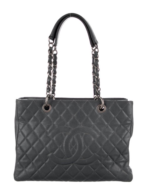 Chanel Quilted Grand Shopping Tote