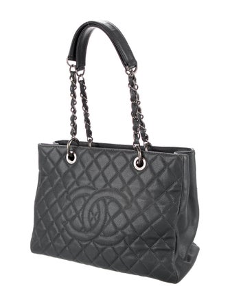 Chanel Quilted Grand Shopping Tote