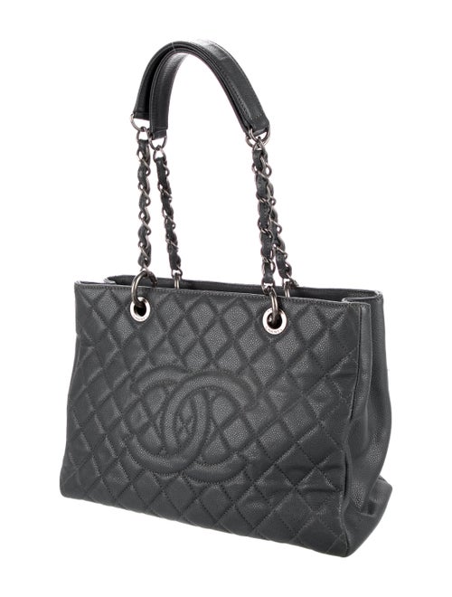 Chanel Quilted Grand Shopping Tote