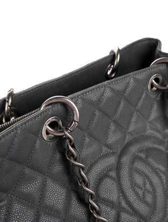 Chanel Quilted Grand Shopping Tote