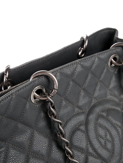 Chanel Quilted Grand Shopping Tote