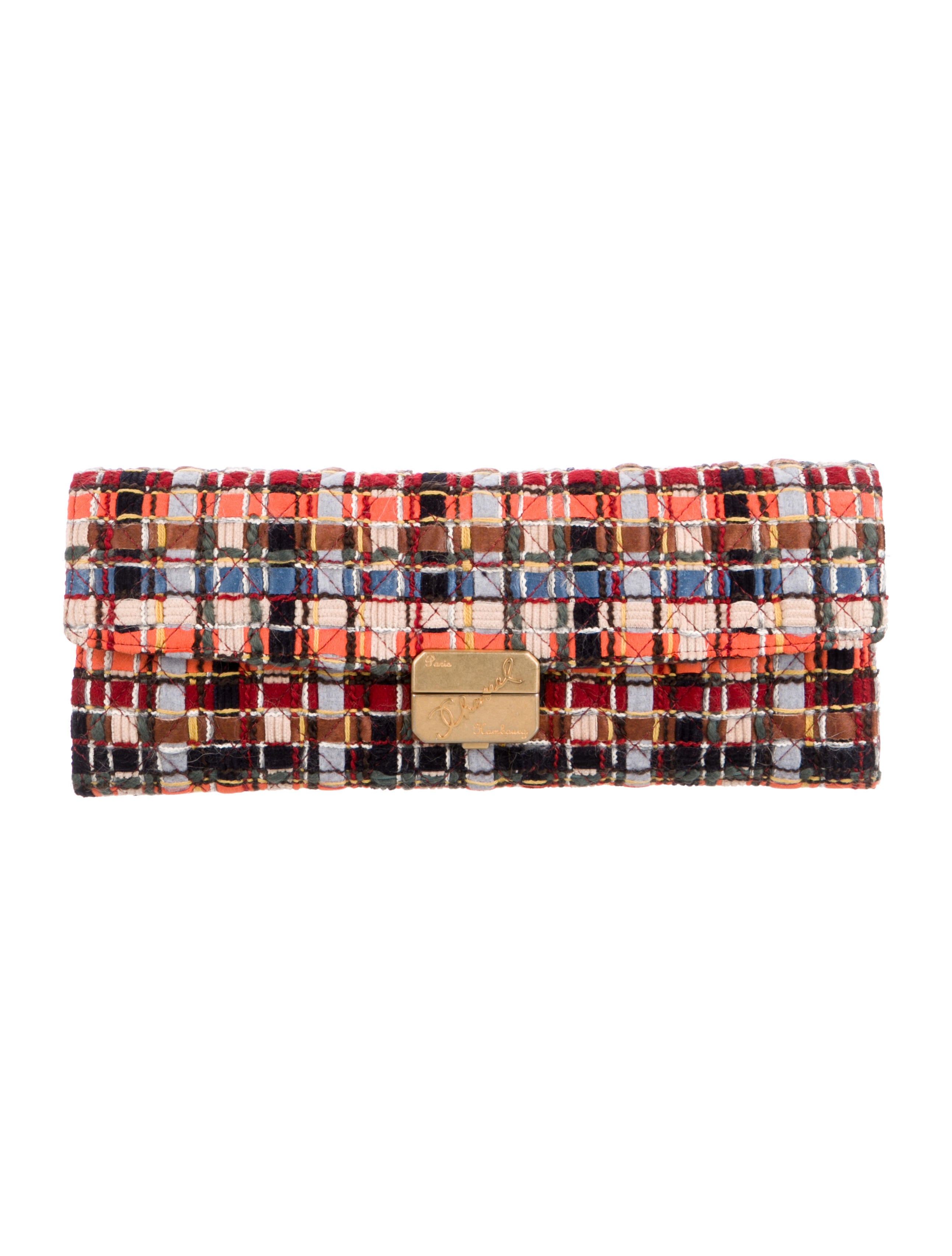 Chanel New Clutch Red Clutches, Handbags CHA109819 The RealReal