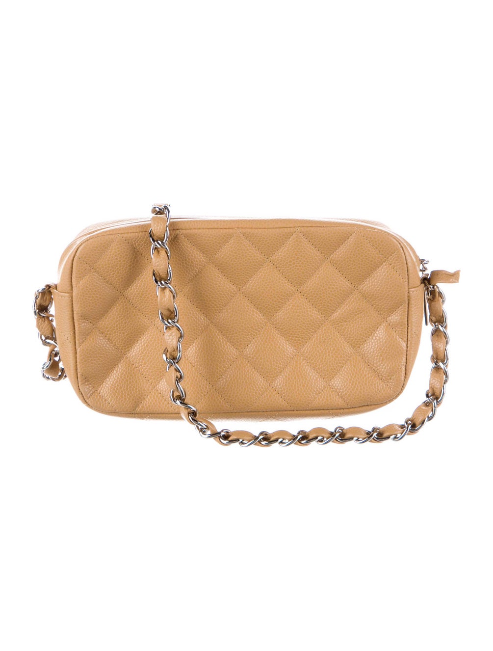 Chanel Caviar Quilted Camera Bag Orange Shoulder Bags, Handbags CHA855921 The RealReal