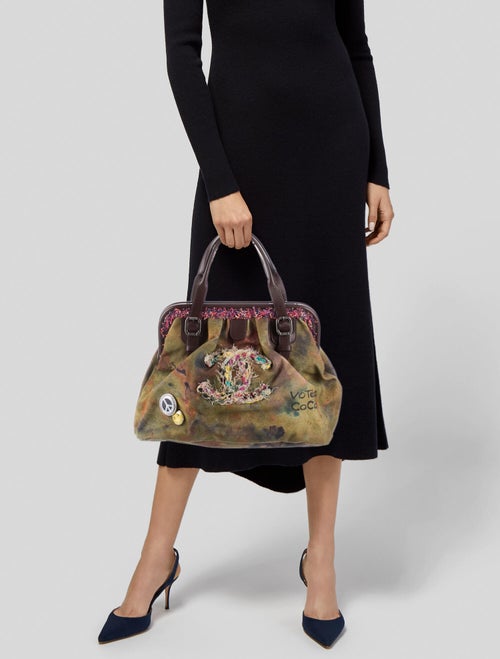 Chanel On The Pavements Bowling Bag